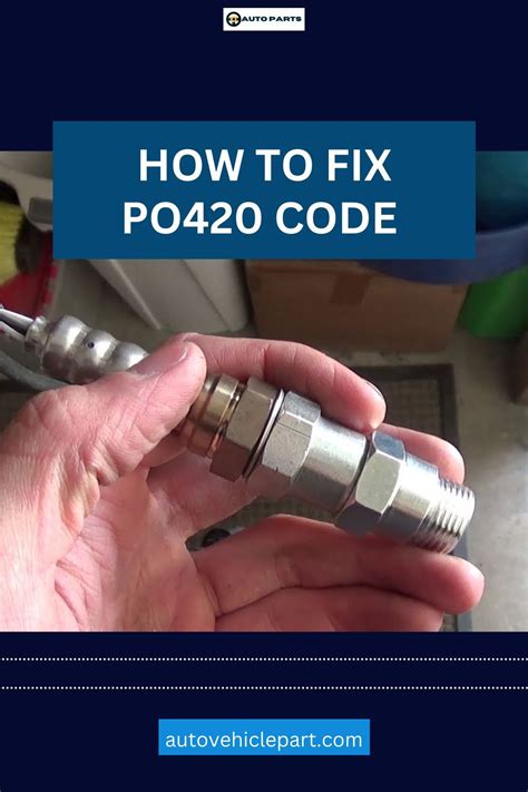 how do i fix my po420 code