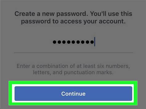 how do i get a facebook password reset code