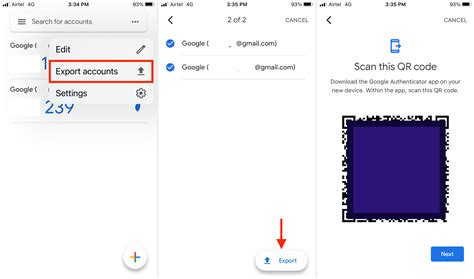 how do i get a google authenticator code on iphone