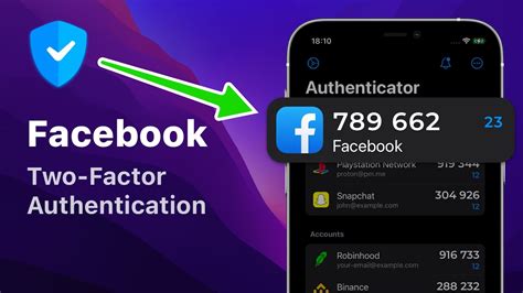 how do i get a two factor authentication code for facebook