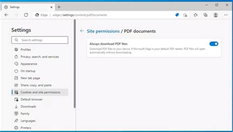 how do i get edge to open pdf in adobe