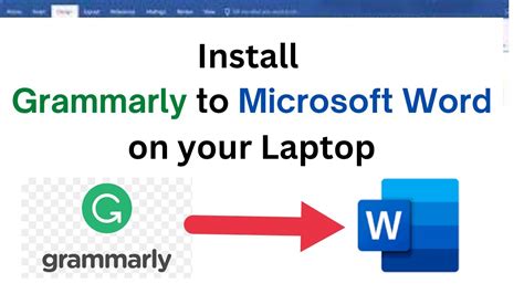 how do i get grammarly to work on microsoft word