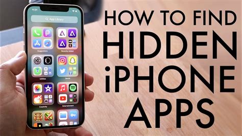 how do i get hidden apps on my phone