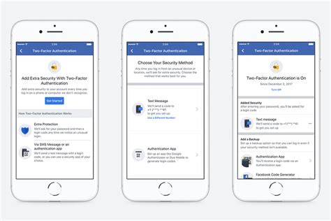 how do i get my facebook authentication code