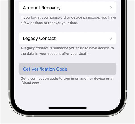 how do i get my icloud verification code without a phone number