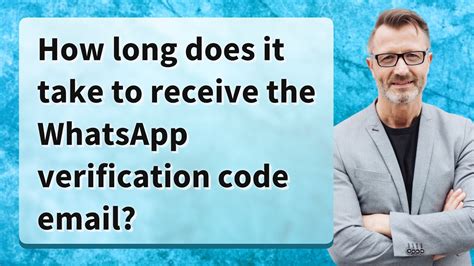 how do i get my whatsapp verification code by email