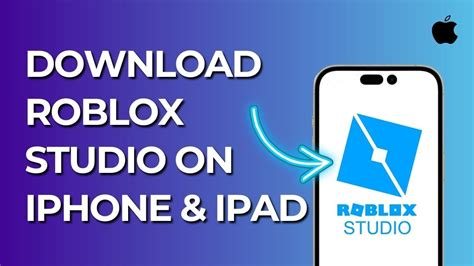 how do i get roblox studio on iphone