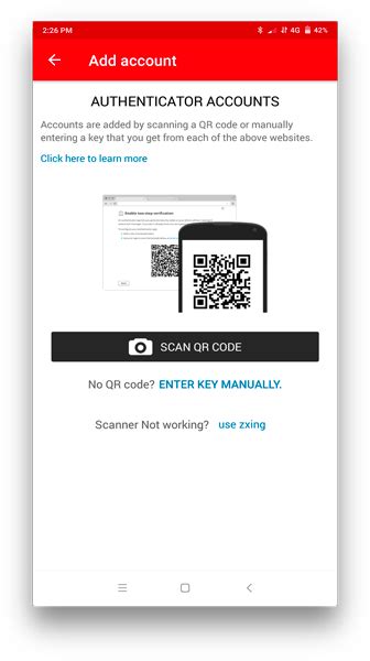 how do i get the qr code for instagram authenticator