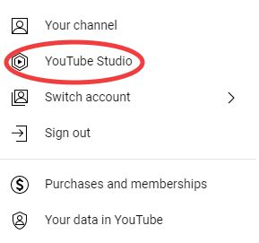 how do i get to advanced settings on youtube