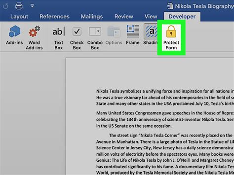 how do i insert a fillable text field in word