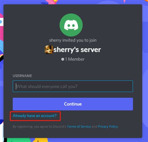 how do i join a discord server with a code
