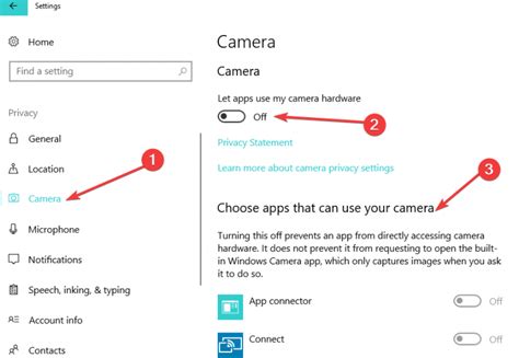 how do i know if an app is using my camera
