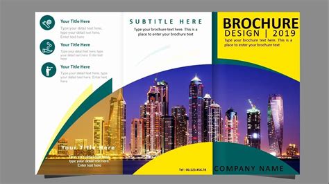 how do i make a brochure in powerpoint