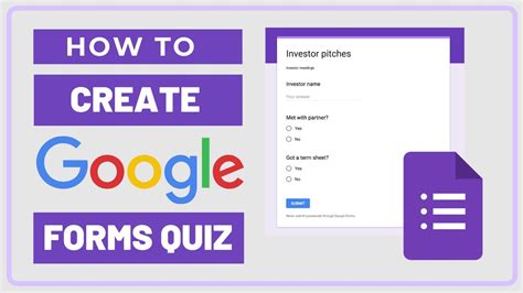 how do i make a google forms quiz