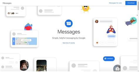 how do i open google messages for web