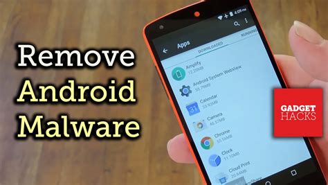 how do i permanently remove malware from my android phone