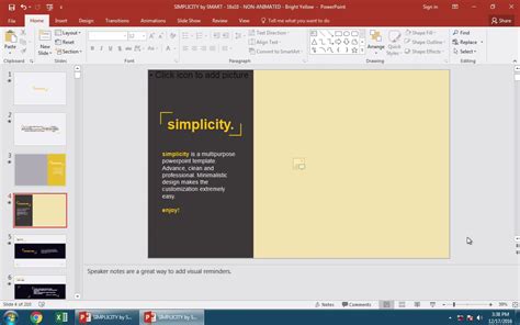 how do i present ppt with notes