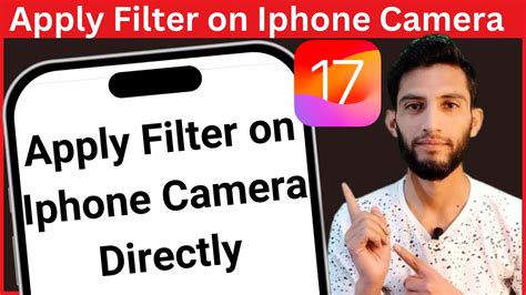 how do i put a beauty filter on my iphone camera video
