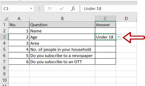 how do i put text in a drop down list