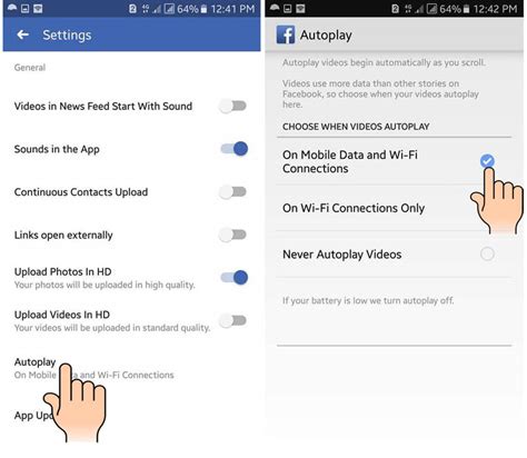 how do i reduce facebook data usage on my iphone