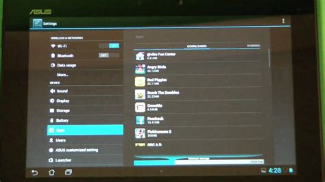 how do i remove apps from my android tablet