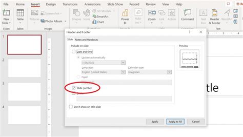 how do i remove slide numbers from powerpoint