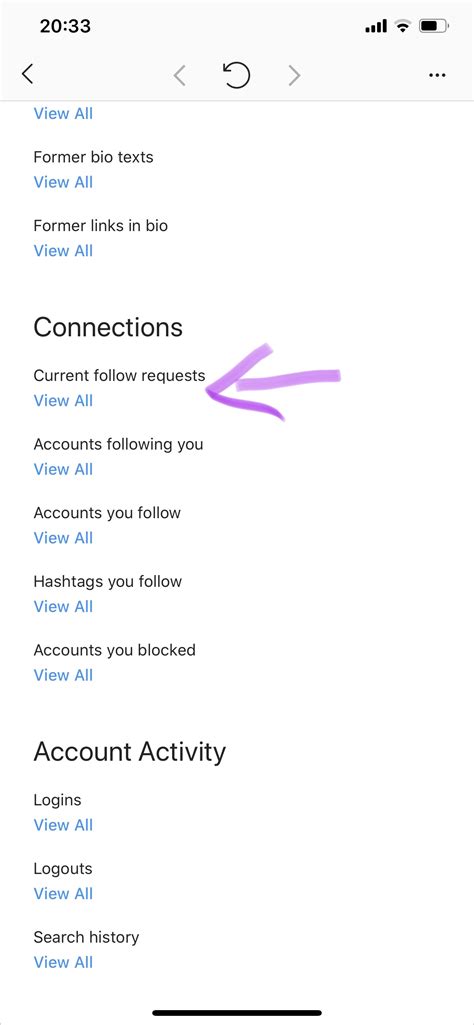 how do i request my data from instagram