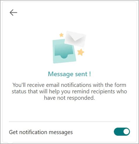 how do i send a reminder in microsoft forms survey