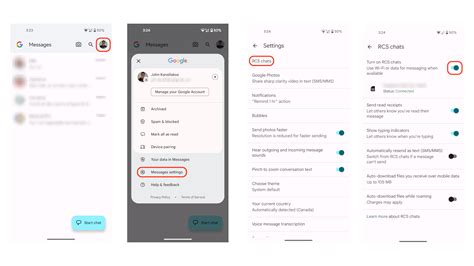 how do i set up google chat on android