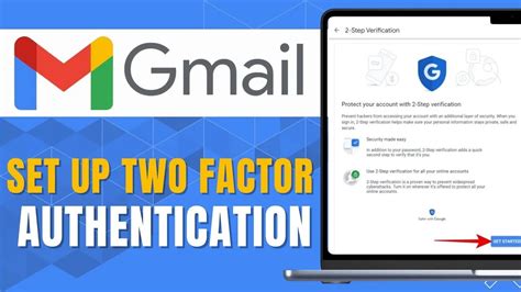 how do i set up two factor authentication for gmail
