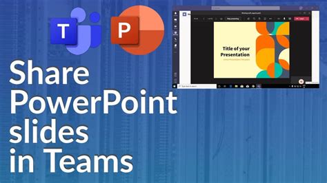 how do i share a powerpoint presentation in teams