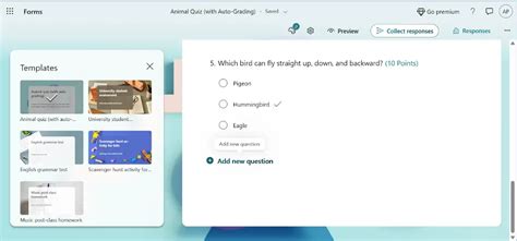 how do i share a quiz in microsoft forms