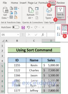 how do i sort columns but keep rows together