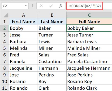 how do i sort first name and last name in excel