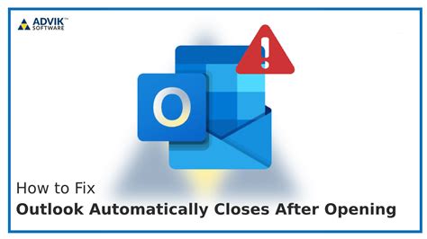 how do i stop outlook from automatically closing