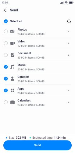 how do i transfer contacts from android to iphone after setup