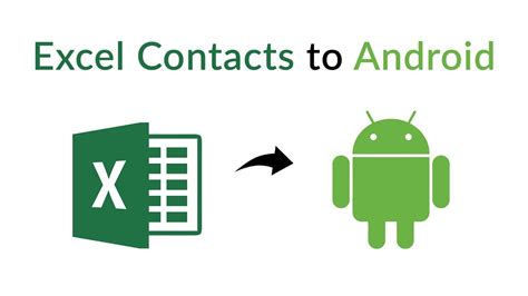 how do i transfer contacts from excel to phone