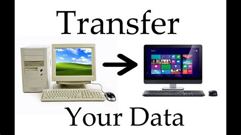 how do i transfer data from an old computer to a new computer
