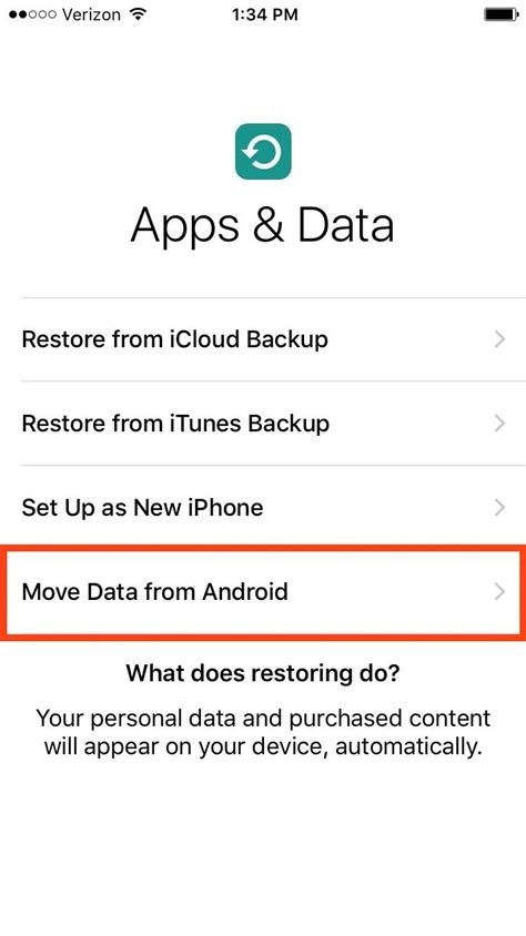 how do i transfer everything from android to iphone