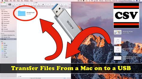 how do i transfer files from usb to mac