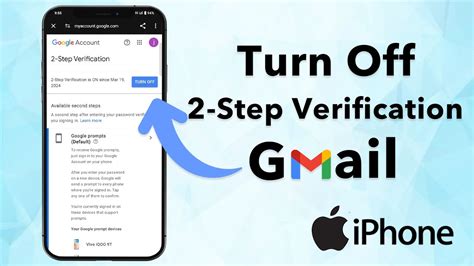 how do i turn off the verification code on my iphone
