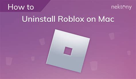 how do i uninstall roblox studio on mac