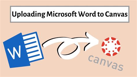 how do i upload a word document to canvas