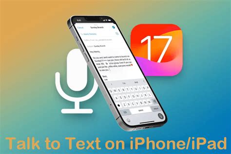 how do i use talk to text on iphone