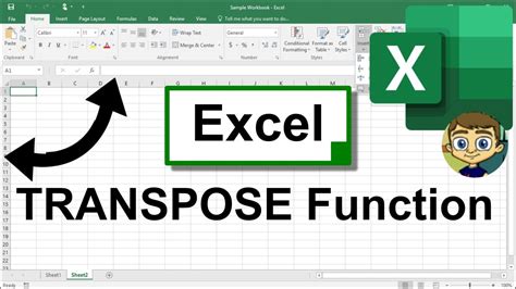 how do i use transpose in excel