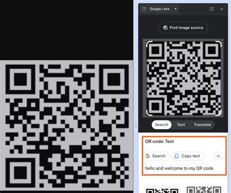 how do i view a qr code from a picture