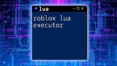 how do lua executors work