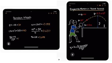 how do math notes work on iphone