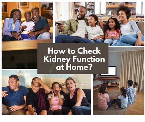 how do they check kidney function