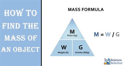 how do we calculate mass in physics